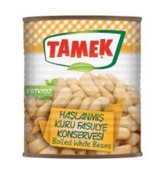 Tamek Haşlanmış Kuru Fasülye 800 Gr