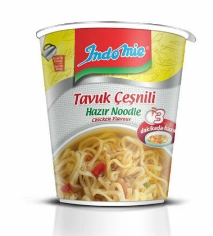 Indomie Tavuk Çeşnili Noodle Bardak 60 Gr