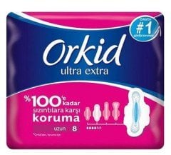 Orkid Ultra Extra Tekli Uzun 8'li