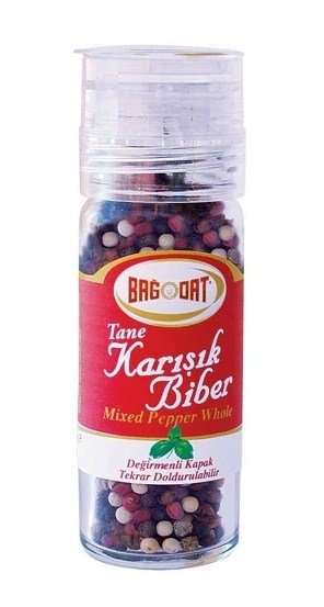 Bağdat Değirmen Tane Karışık Biber 45 Gr