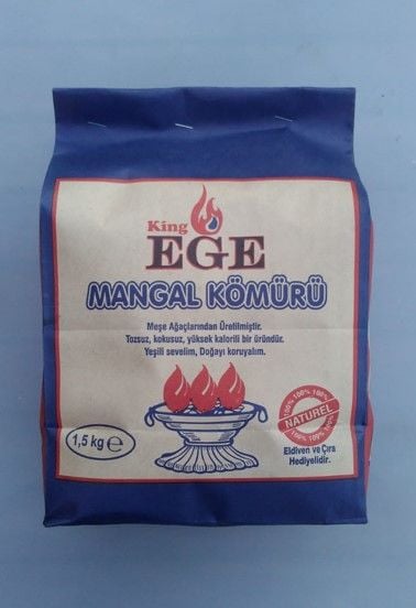 Ege Mangal Kömürü 1.5 Kg