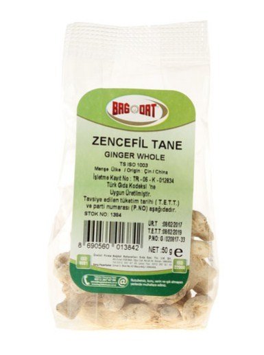 Bağdat Zencefil Tane 50 Gr