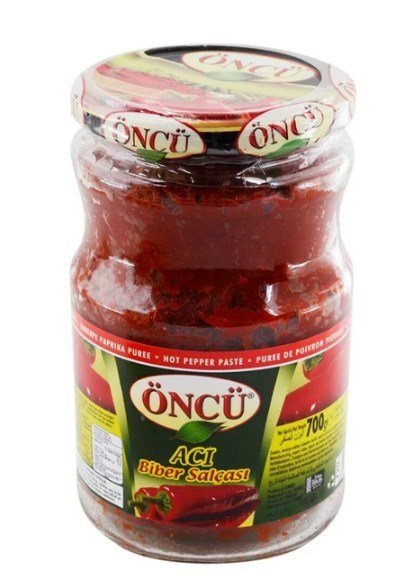 Öncü Acı Biber Salçası Cam 700 Gr