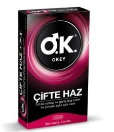 O.K. Prezervatif Çifte Haz 10'lu