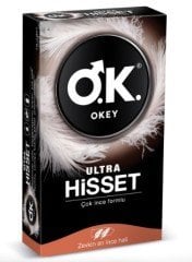 O.K. Ultra Hisset Prezervatif 10'lu