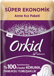 Orkid Platinum Normal 4lü Paket Anne Kız