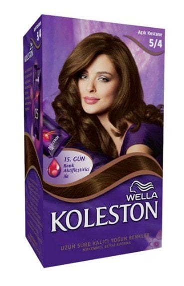 Koleston Kit Saç Boyası 5/4 Açık Kestane