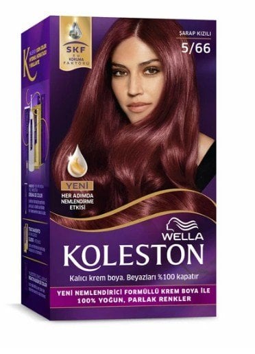 Koleston Set Saç Boyası 5/66 Şarap Kızılı