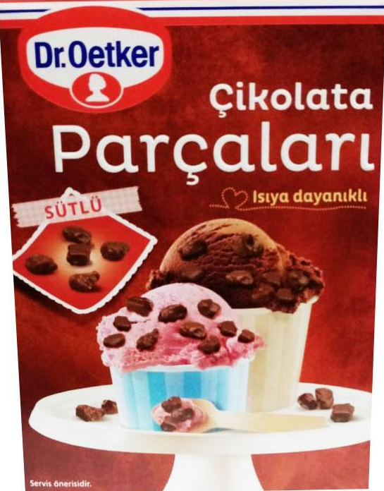 Dr.Çikolata Parçaları Sütlü 70gr