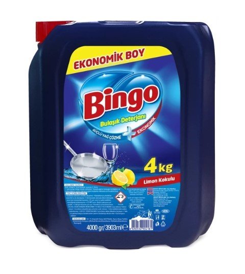 Bingo Bulaşık Deterjanı 4 Kg