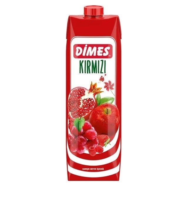 Dimes Meyve Suyu Kırmızı Meyveler 1 Lt