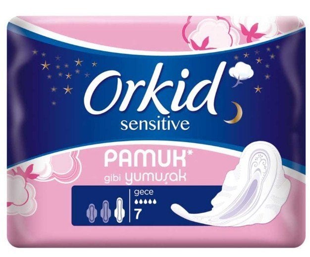 Orkid Sensitive Tekli Gece 7'li