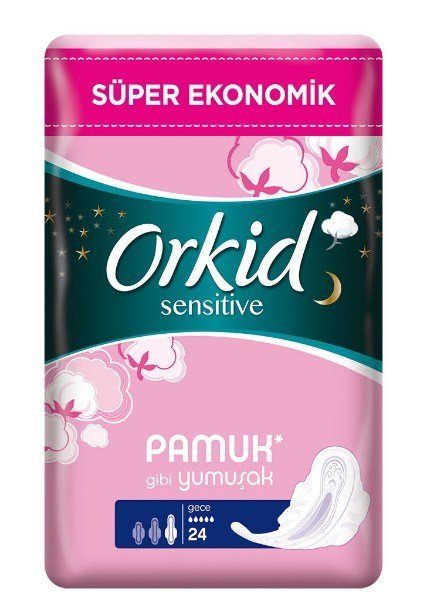 Orkid Ultra Sensitive Süper Eko Gece 24'lü