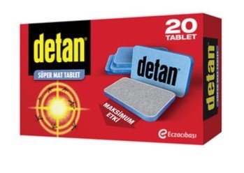 Detan Süper Mat Tablet 20' Li
