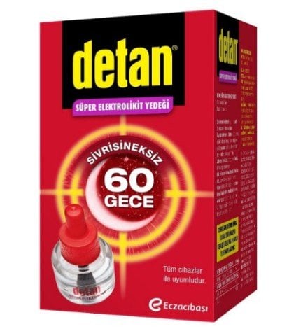 Detan Süper Elektrolikit Yedek 60 Gece