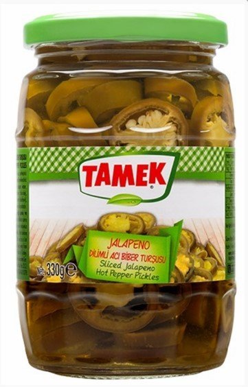 Tamek Dilimli Jalapeno Turşusu 330 Gr