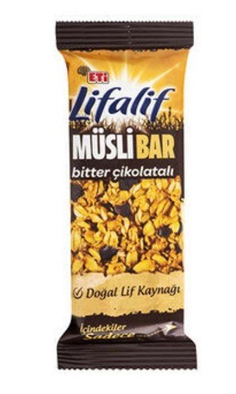 Eti Lifalif Bitter Çikolatalı Müsli Bar 35 Gr