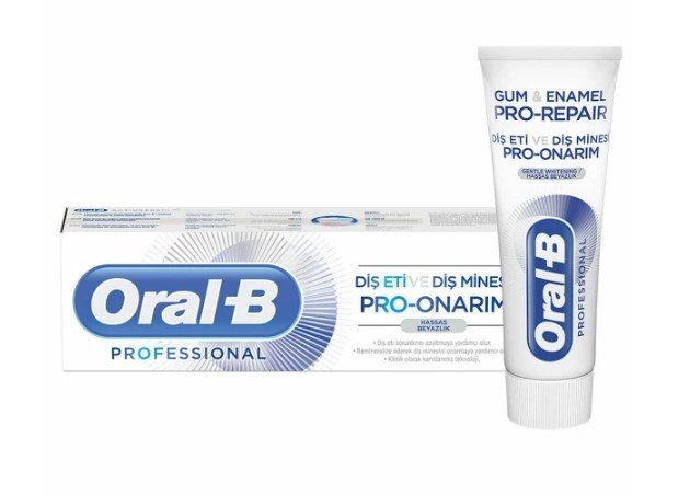 Oral-B Diş Eti ve Diş Minesi Pro-Onarım Hassas Beyazlık 75 Ml