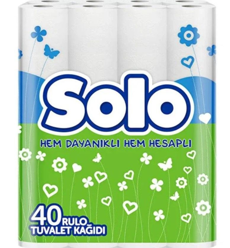 Solo Tuvalet Kağıdı Bambu 40lı