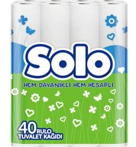 Solo Tuvalet Kağıdı Bambu 40lı
