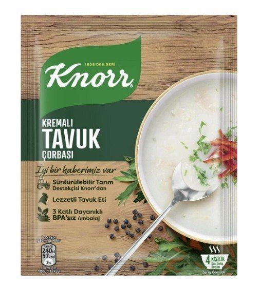 Knorr Kremalı Tavuk Çorbası 65 Gr