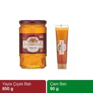 Balparmak Yayla Çiçek Balı 850gr + Çam 90gr Hediye