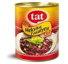 Tat Haşlanmış Meksika Fasülyesi 820 Gr