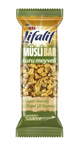 Eti Lifalif Kuru Meyveli Müsli Bar 35 Gr