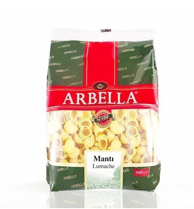 Arbella Mantı Makarna 500 Gr