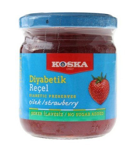 Koska Çilek Reçeli Diyabetik 240 Gr