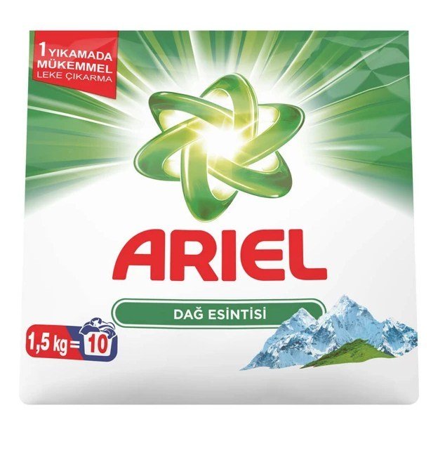 Ariel Toz Çamaşır Deterjanı Dağ Esintisi 1.5 Kg