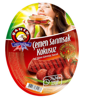 Şahin Sucuk Çemen-Sarımsak  Kokusuz  180gr