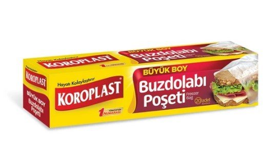 Koroplast Buzdolabı Poşeti Büyük Boy 20'li