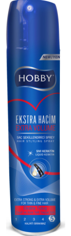 Hobby Saç Spreyi Extra Hacim 250ml