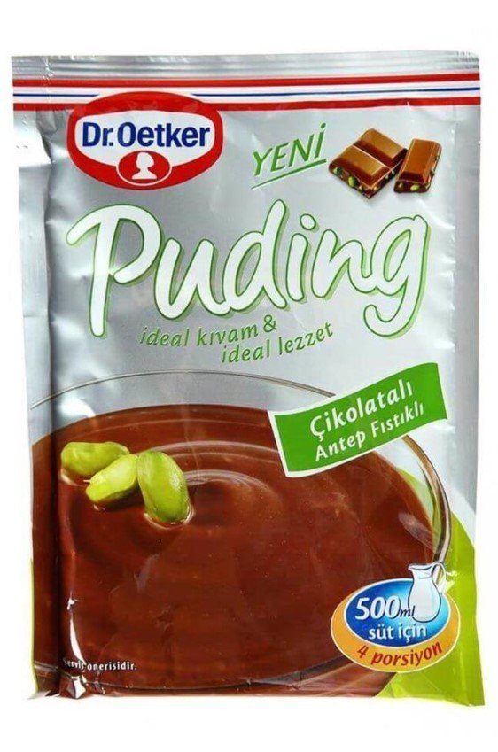 Dr. Oetker Puding Çikolatalı Antep Fıstıklı