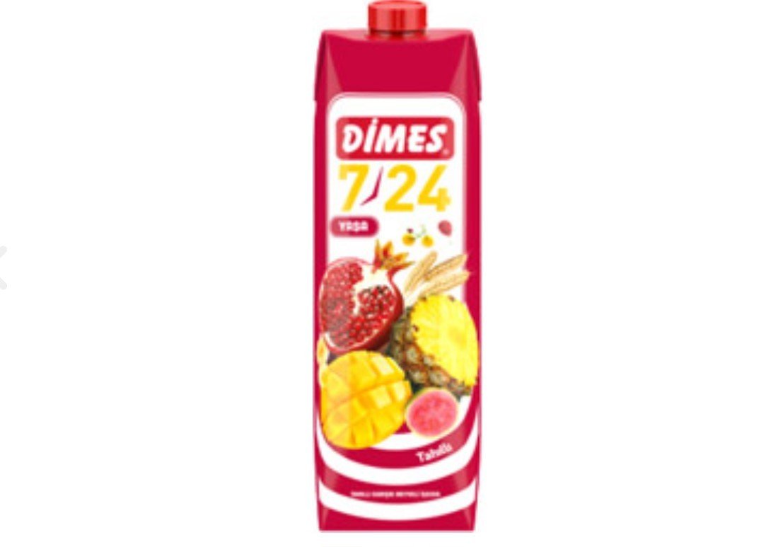 Dimes 7/24 Tahıllı Karışık Meyve Suyu 1000 Ml