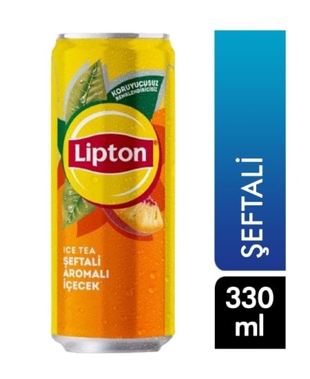 Lipton Ice Tea Şeftali 330ml Teneke