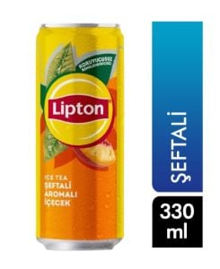 Lipton Ice Tea Şeftali 330ml Teneke
