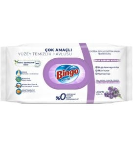 Bingo Yüzey Temizlik Havlusu 96lı Lavanta