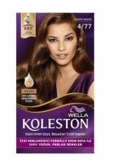 Koleston Set Saç Boyası 4/77 Kadife Kahve