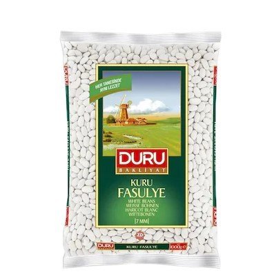 Duru Bakliyat Kuru Fasulye 7 Mm 1 Kg