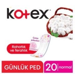 Kotex Günlük Ped Normal 20'li