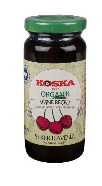 Koska Organik Vişne Reçeli 300 Gr