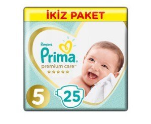 Prima Premium Care İkiz Paket 5 No Junior 25'li