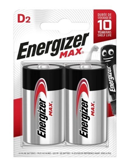 Energizer Max ALK D BP2