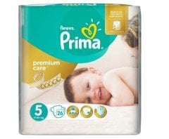 Prima Premium Care 5 Numara Junior 26 Adet Bebek Bezi