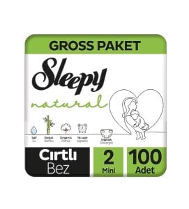 Sleepy Çocuk Bezi Gross Paket (2)Mini 100lü