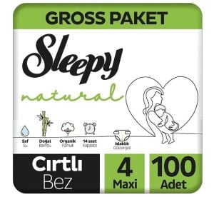 Sleepy Çocuk Bezi Gross Paket (4)Maxi 100lü