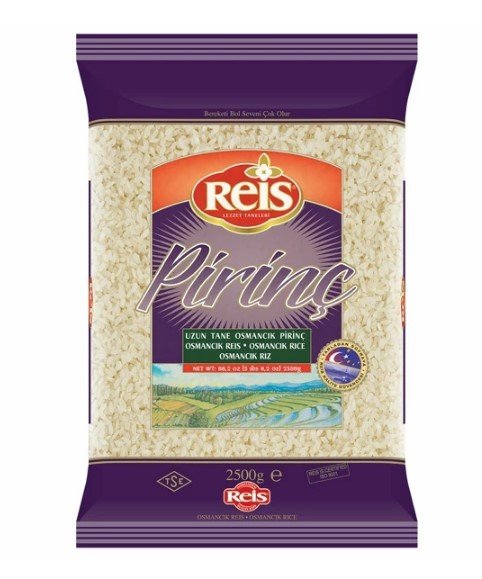 Reis Osmancık Pirinç 2.5 Kg
