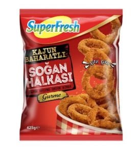 Superfresh Soğan Halkası Kajun Baharatlı 425gr